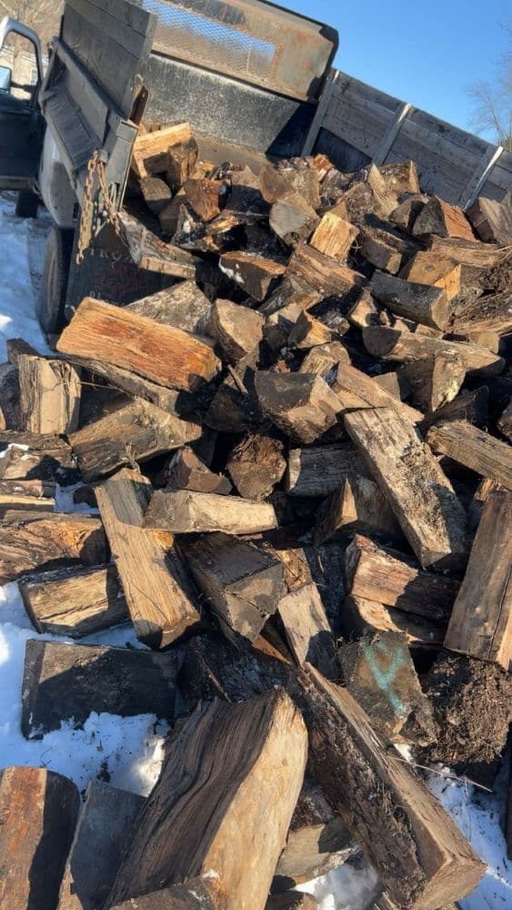 Quality hardwood splits